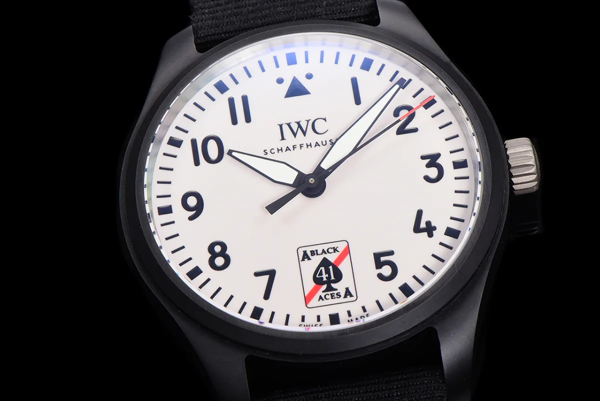 Pilot’s Watch IW326905 Automatic 41 Black Aces - Image 3