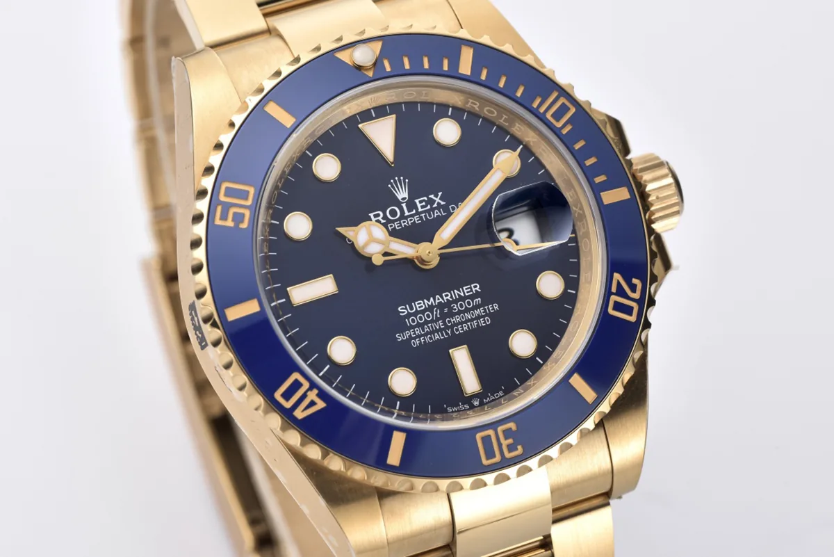 Submariner 41 126618LB ceramica blu in oro giallo - immagine 3