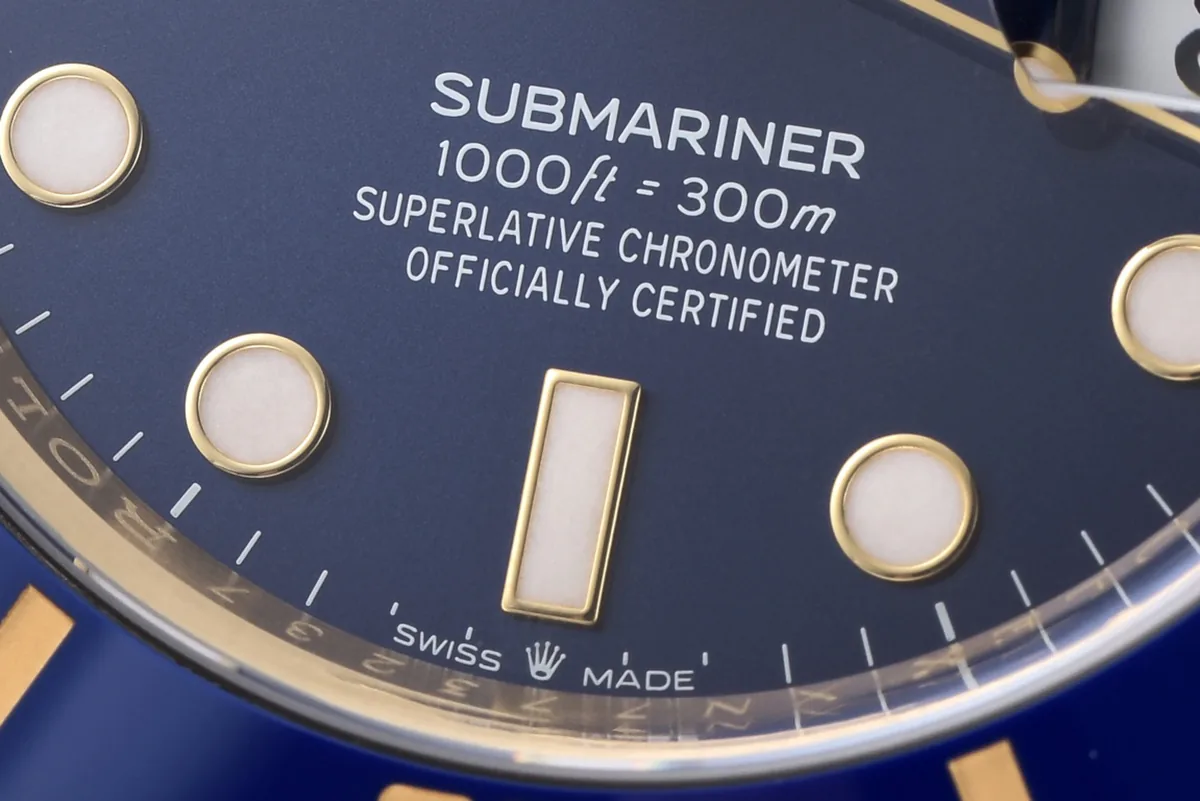 Submariner 41 126618LB ceramica blu in oro giallo - immagine 8