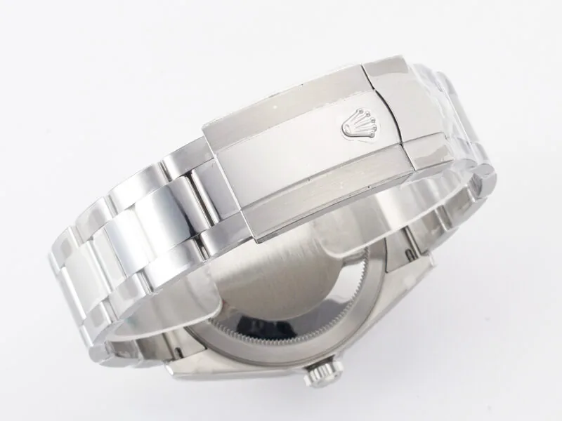 Sky-Dweller 326934 904L SS ZF 1:1 Best Edition esfera negra con brazalete SS A2824 - Imagen 28