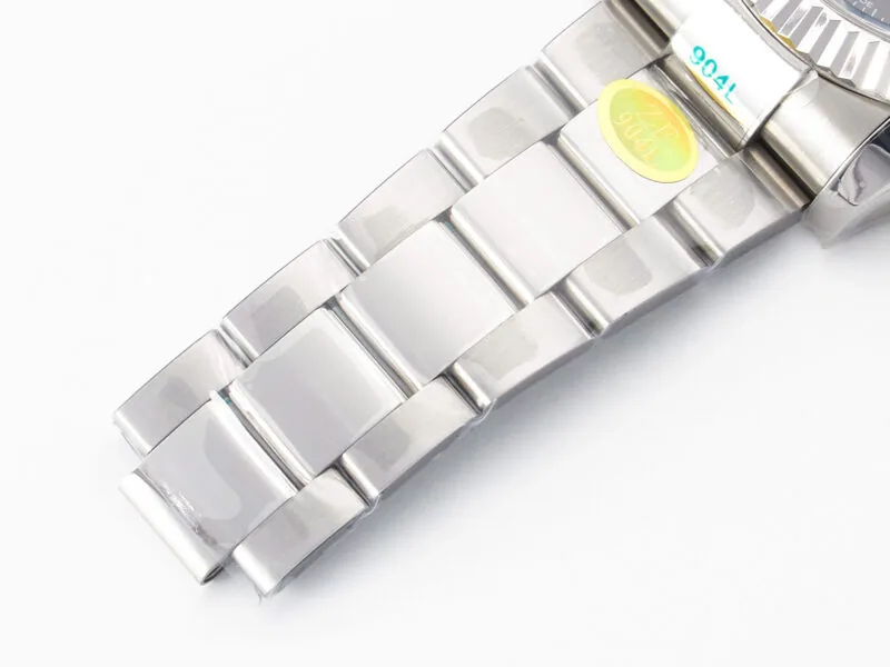 Sky-Dweller 326934 904L SS ZF 1:1 Best Edition esfera negra con brazalete SS A2824 - Imagen 32