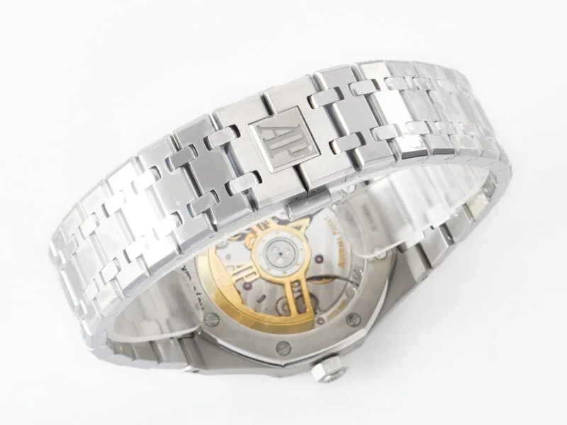 Royal Oak 41mm 15500 SS ZF 1:1 Best Edition Black Textured Dial on SS Bracelet SA4302 Super Clone V3 - Image 23