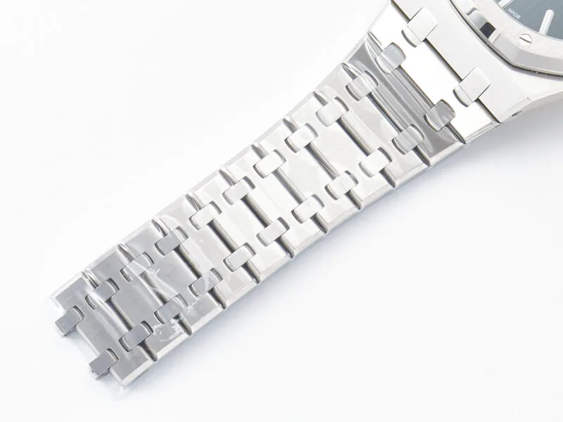 Royal Oak 41mm 15500 SS ZF 1:1 Best Edition Black Textured Dial on SS Bracelet SA4302 Super Clone V3 - Image 22