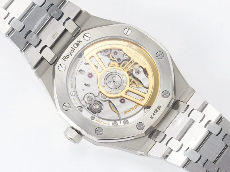 Royal Oak 41mm 15500 SS ZF 1:1 Best Edition Black Textured Dial on SS Bracelet SA4302 Super Clone V3 - Image 18