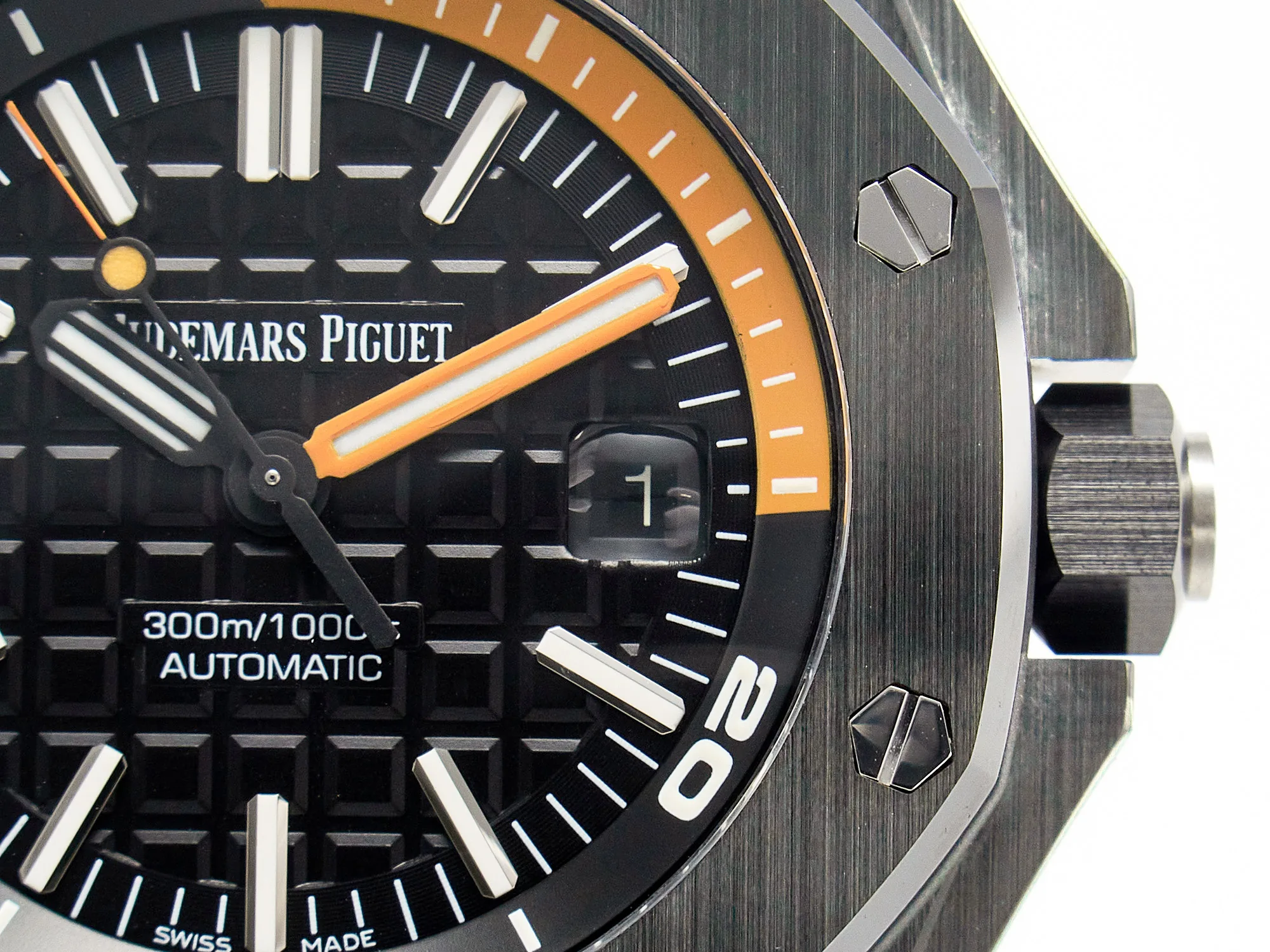 Royal Oak Offshore Diver 15707 ceramica nera ZF 1:1 Best Edition SA3120 Super Clone - immagine 10