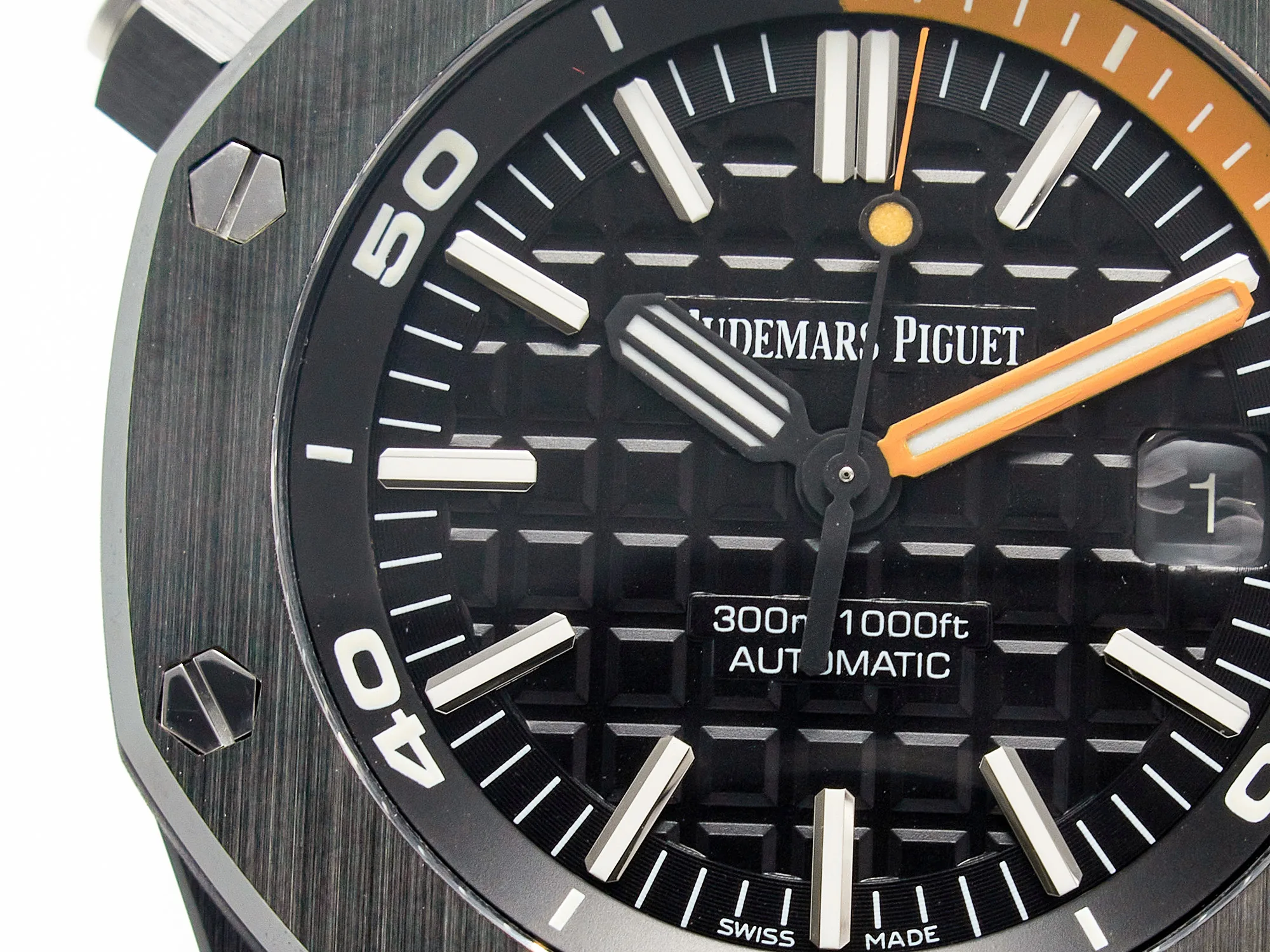 Royal Oak Offshore Diver 15707 ceramica nera ZF 1:1 Best Edition SA3120 Super Clone - immagine 11