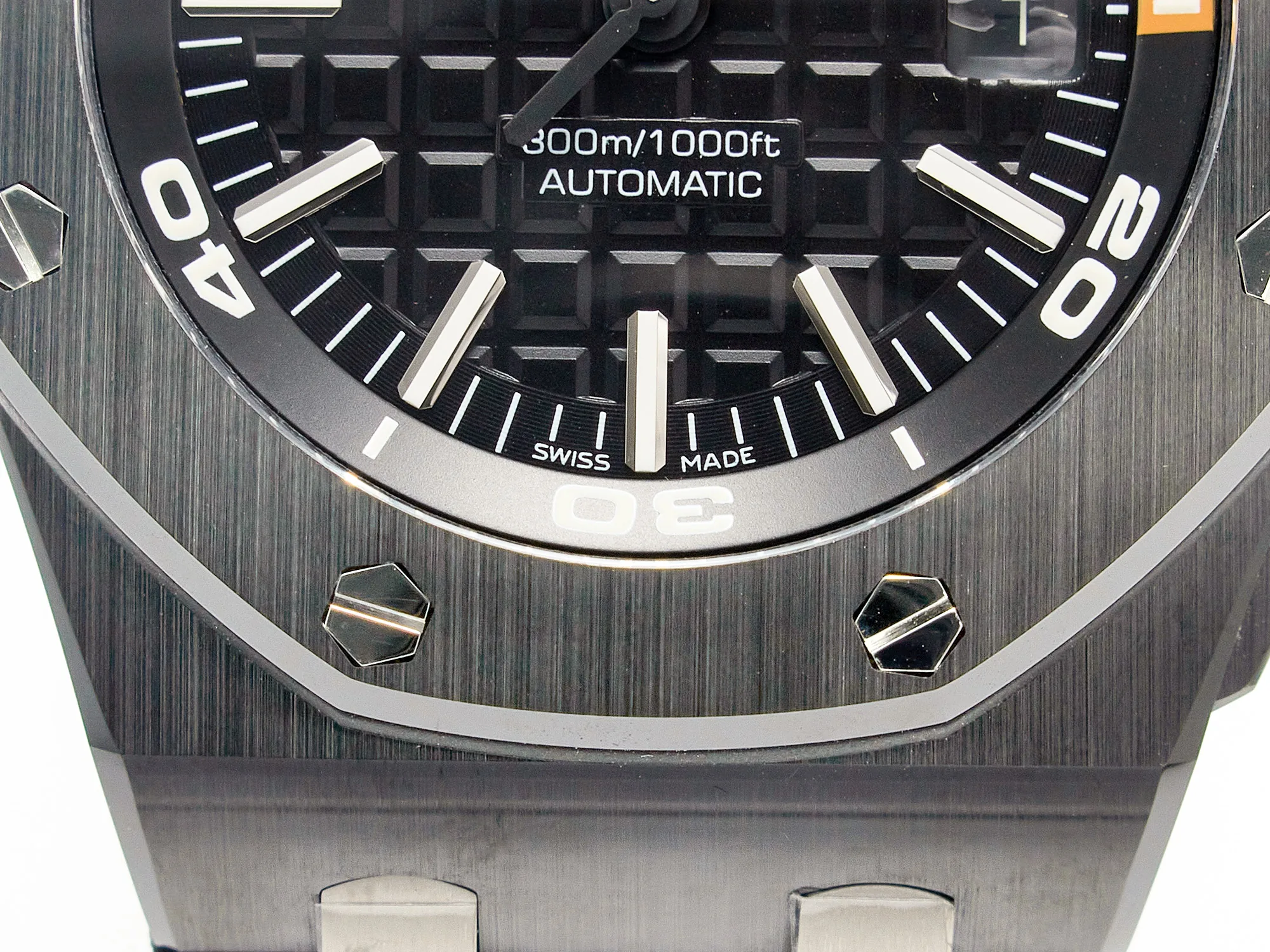Royal Oak Offshore Diver 15707 ceramica nera ZF 1:1 Best Edition SA3120 Super Clone - immagine 15