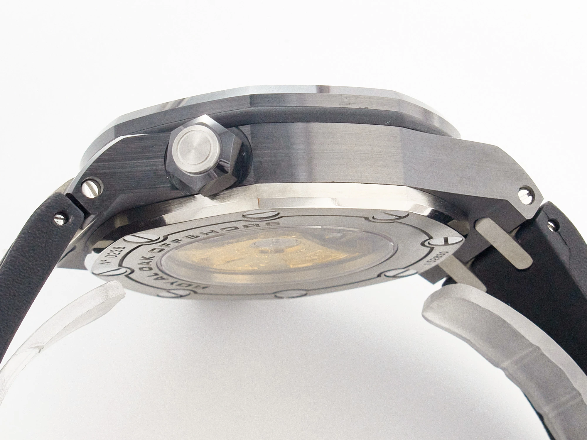Royal Oak Offshore Diver 15707 ceramica nera ZF 1:1 Best Edition SA3120 Super Clone - immagine 12