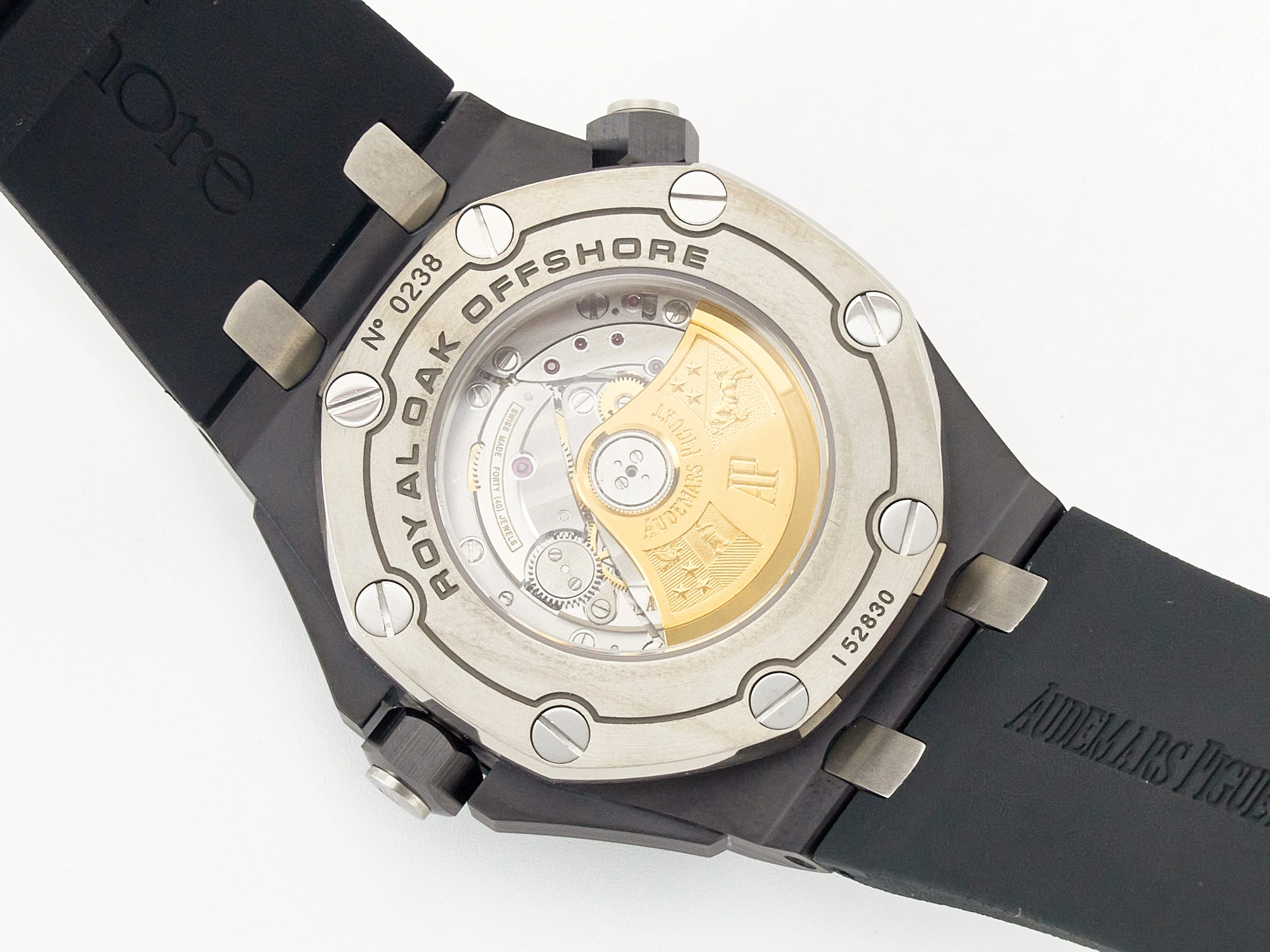 Royal Oak Offshore Diver 15707 ceramica nera ZF 1:1 Best Edition SA3120 Super Clone - immagine 24
