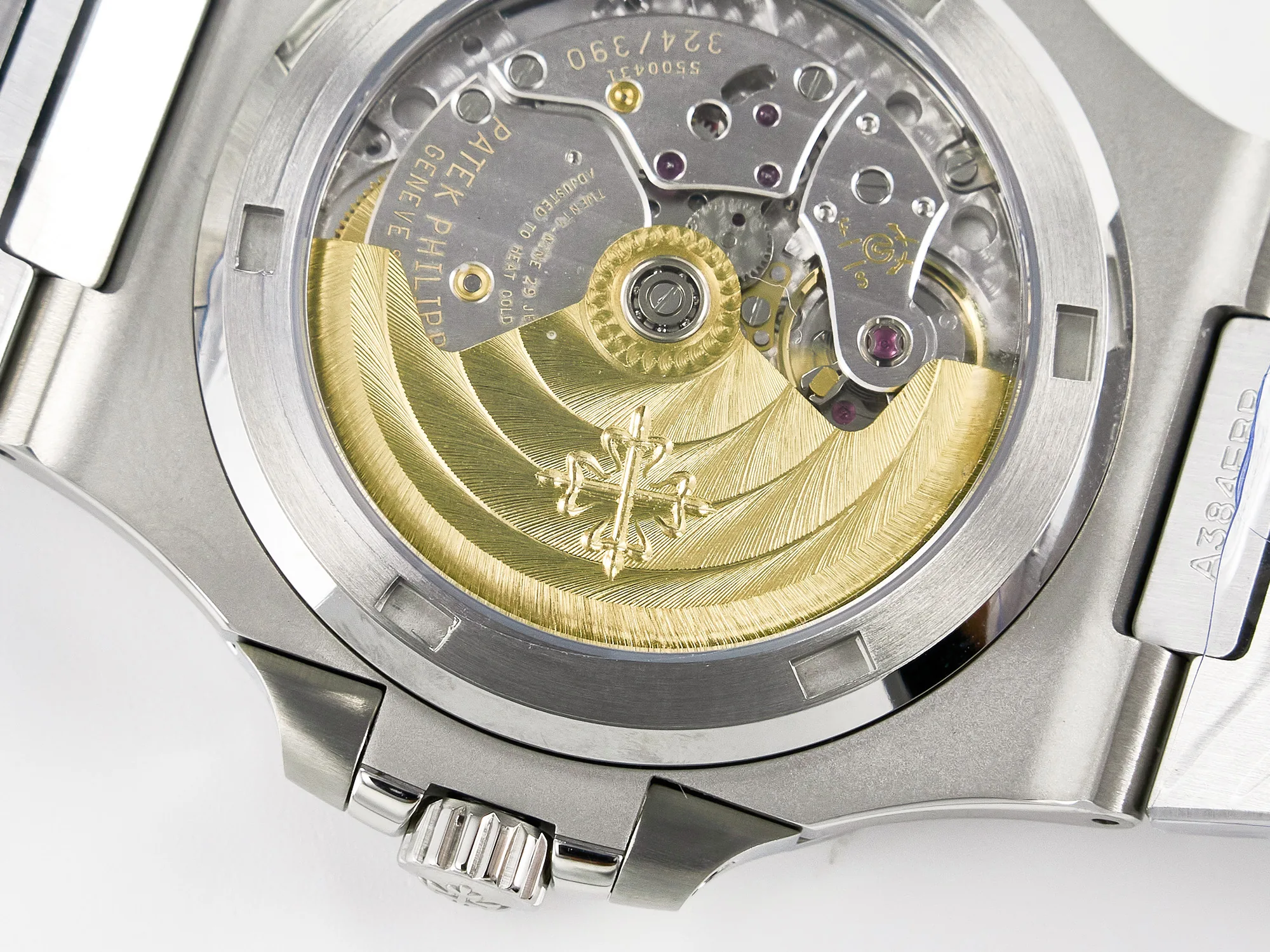 Nautilus 5711 3KF 1:1 Best Edition quadrante bianco su bracciale SS A324 Super Clone V2 - immagine 25
