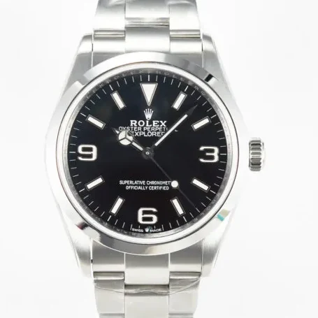 Explorer 36 904L Steel VSF 1:1 Best Edition Black Dial on SS Bracelet SW200