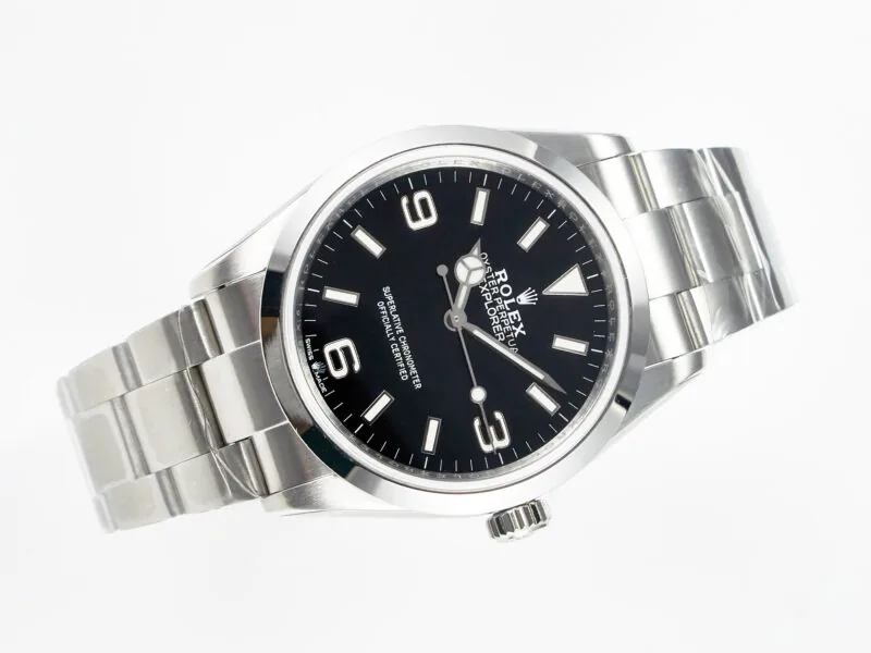 Explorer 36 904L Steel VSF 1:1 Best Edition Black Dial on SS Bracelet SW200 - Image 8
