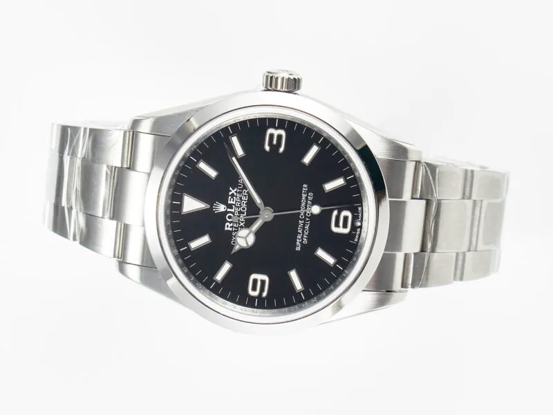 Explorer 36 904L Steel VSF 1:1 Best Edition Black Dial on SS Bracelet SW200 - Image 4