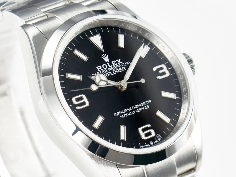 Explorer 36 904L Steel VSF 1:1 Best Edition Black Dial on SS Bracelet SW200 - Image 6