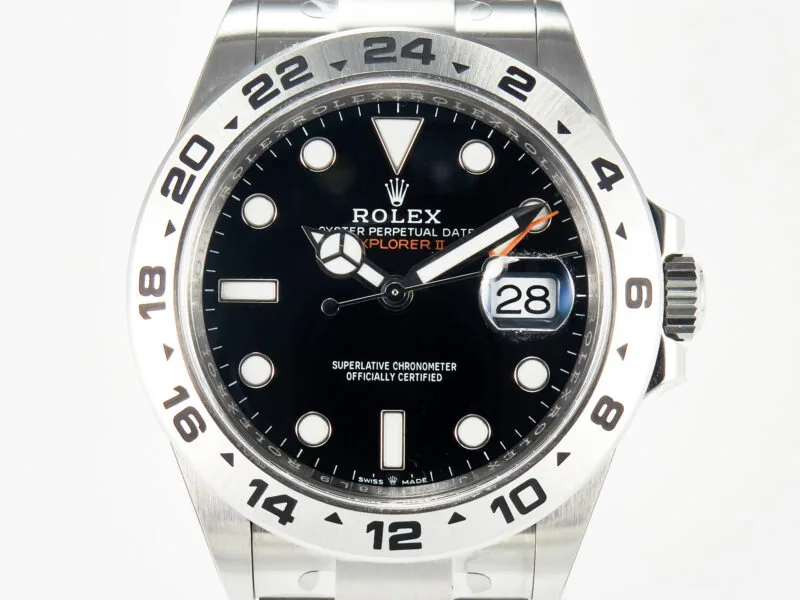 Explorer II 42mm 226570 904L SS VSF 1:1 Best Edition esfera negra con brazalete DD3285 CHS - Imagen 4
