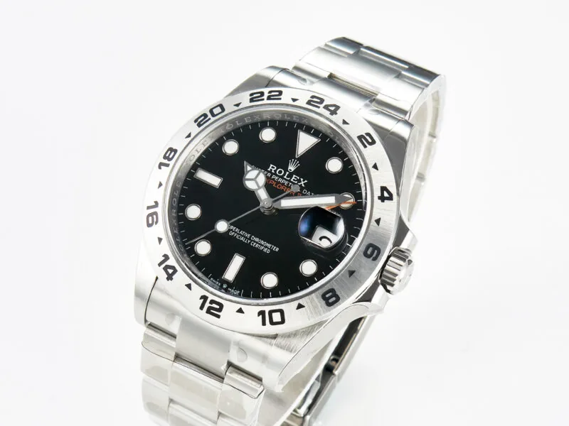 Explorer II 42mm 226570 904L SS VSF 1:1 Best Edition esfera negra con brazalete DD3285 CHS - Imagen 3