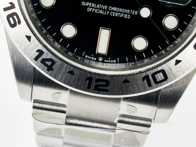 Explorer II 42mm 226570 904L SS VSF 1:1 Best Edition esfera negra con brazalete DD3285 CHS - Imagen 8