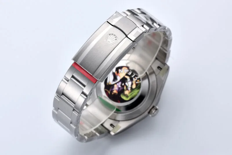 Clean Factory Rolex Oyster Perpetual 36mm quadrante nero brillante 124300 - immagine 10