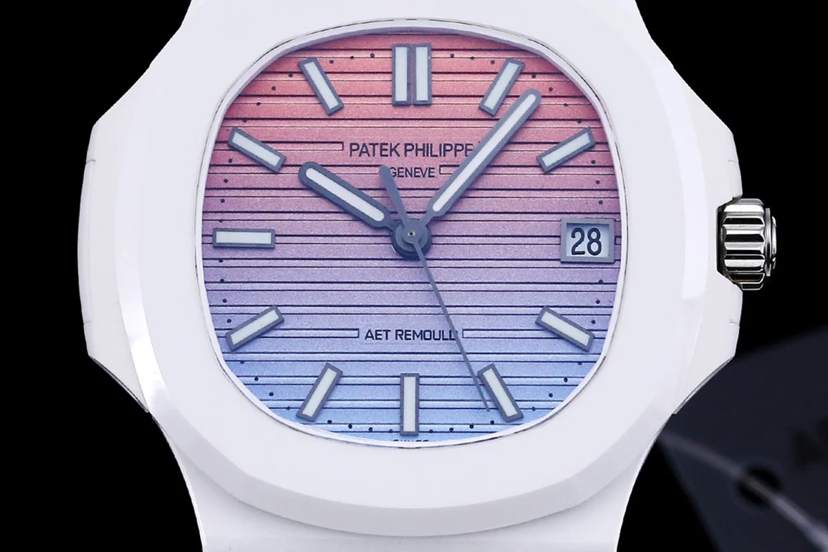 AET Nautilus 5711 Bergen Sunrise White Ceramic