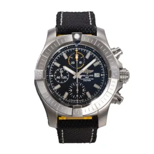 Avenger Bandit Black Dial in Steel
