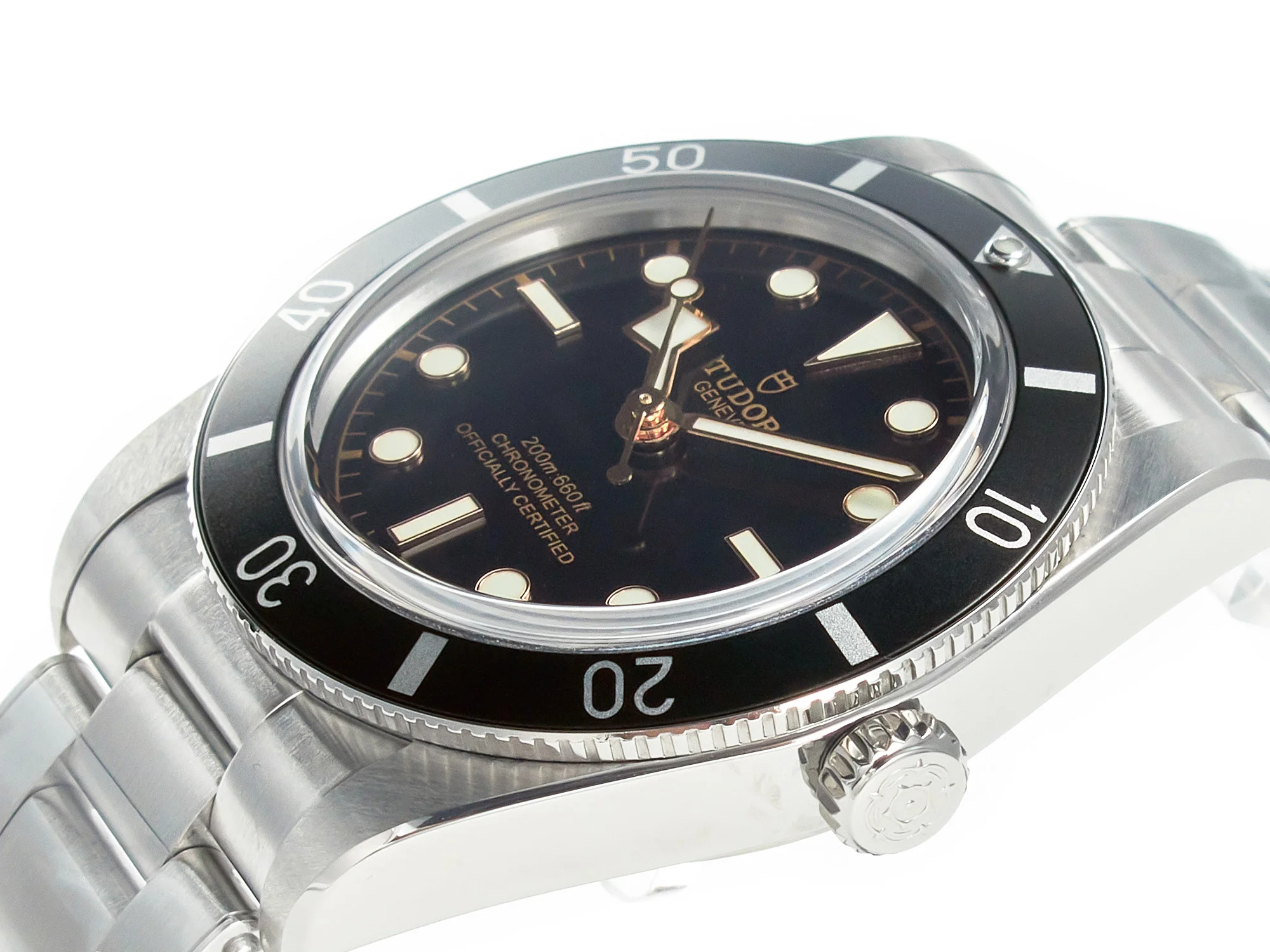 Black Bay 54 37mm SS ZF 1:1 Best Edition Black Dial on SS Bracelet A2824