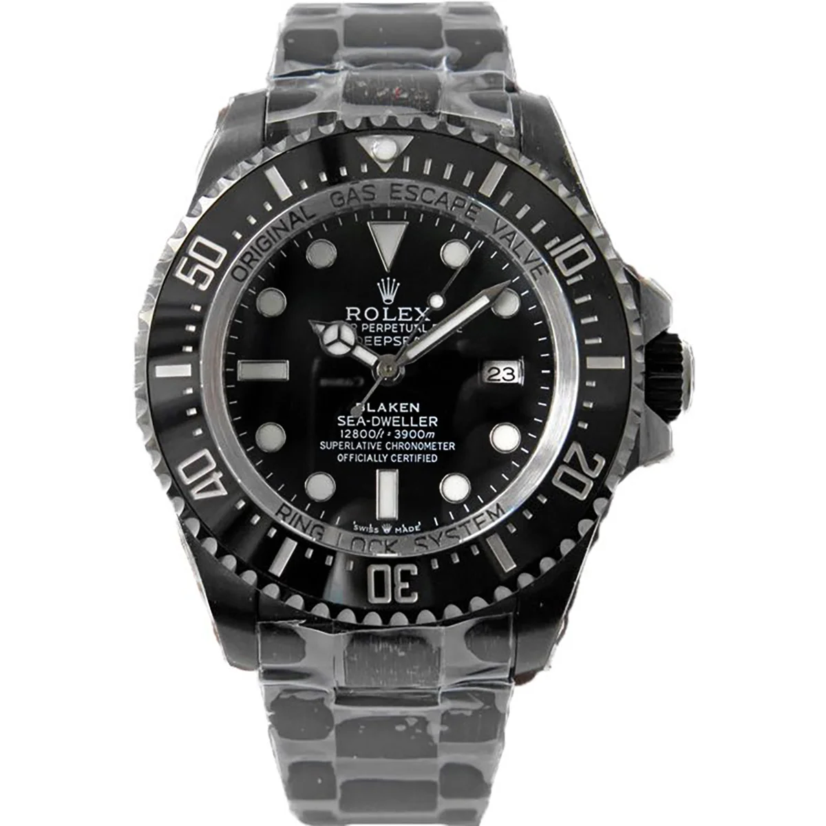 Blaken Deep Sea Sea-Dweller Black Dial