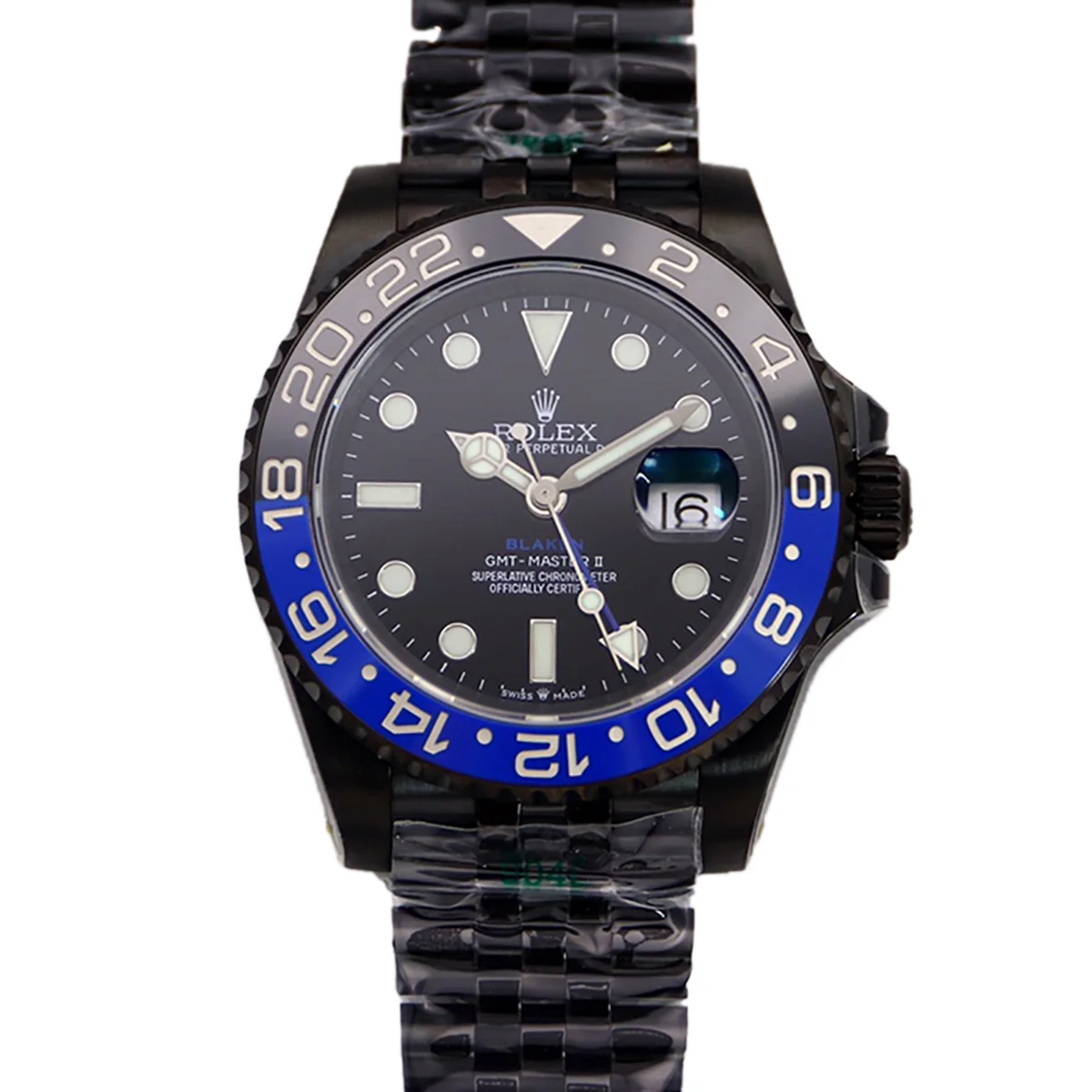 Blaken GMT Master II “Batman” 116710BLNR PVD Black