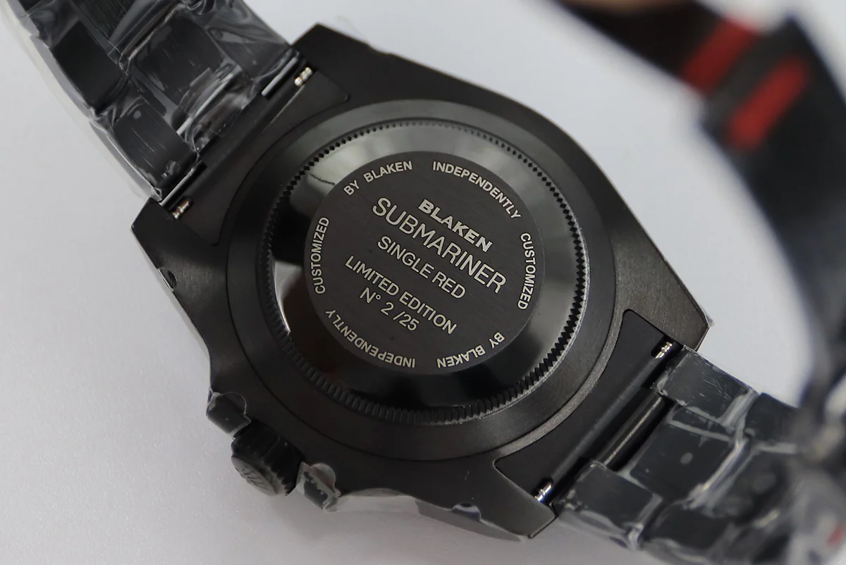 Blaken Submariner Black Dial in PVD