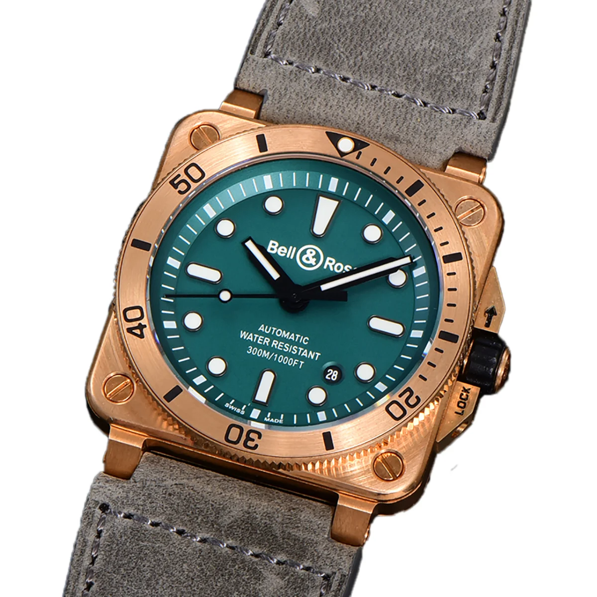 BR 03-92 Diver Green Bronze