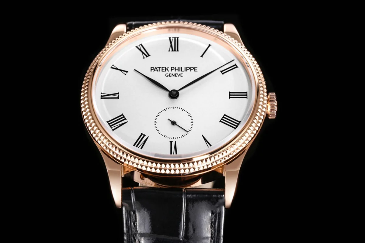 Calatrava 5119G White Dial in Rose Gold