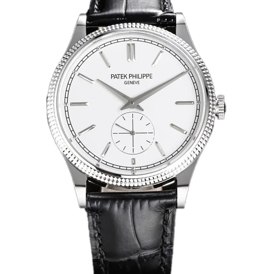 Calatrava 6119G White Dial in White Gold