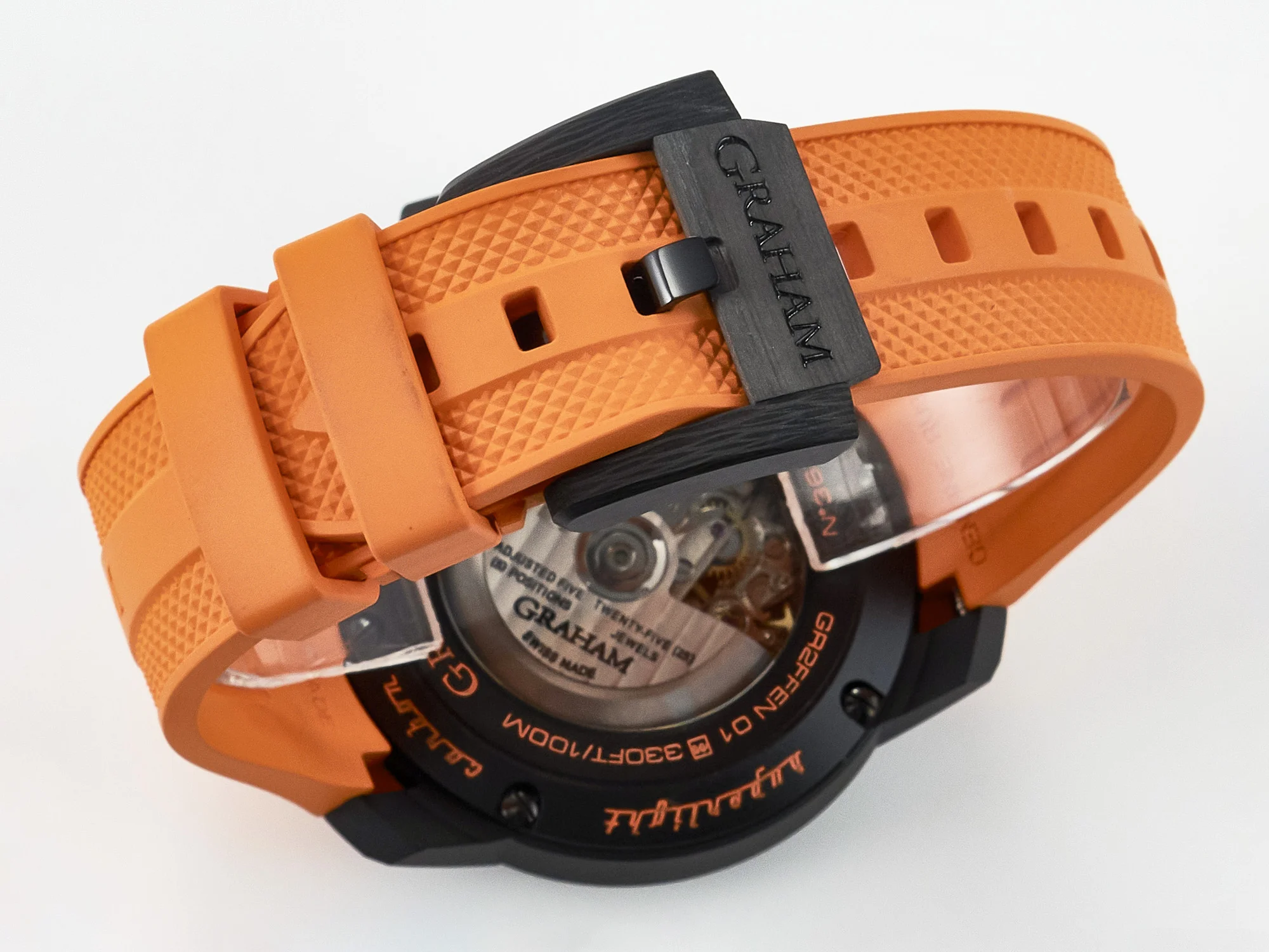 Chronofighter Superlight JKF 1:1 Best Edition on Orange Rubber Strap A7750