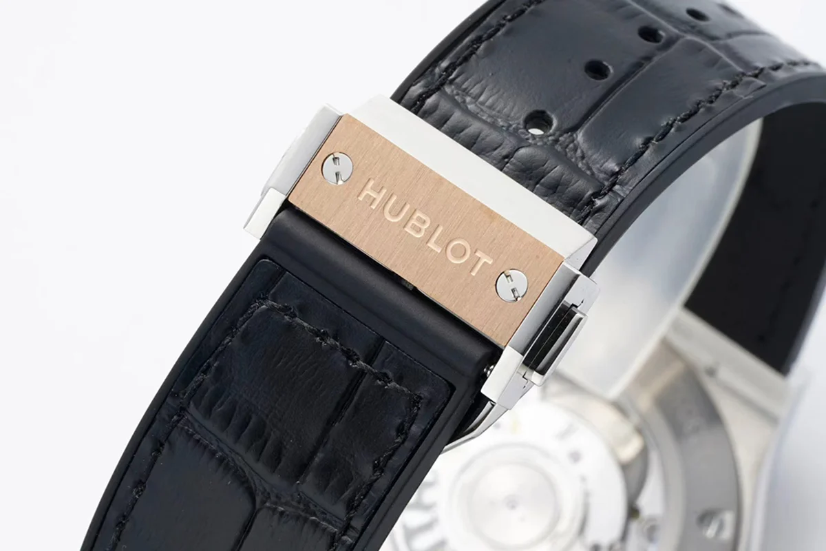 Classic Fusion Automatic 42mm Black Dial on Steel/Rose Gold