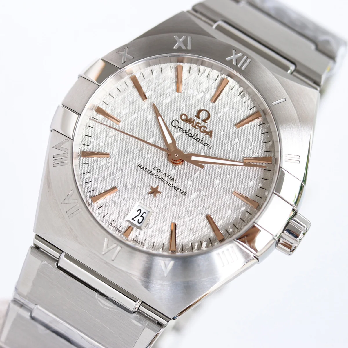 Constellation Co-Axial Chronometer 39mm Grey Dial in Steel