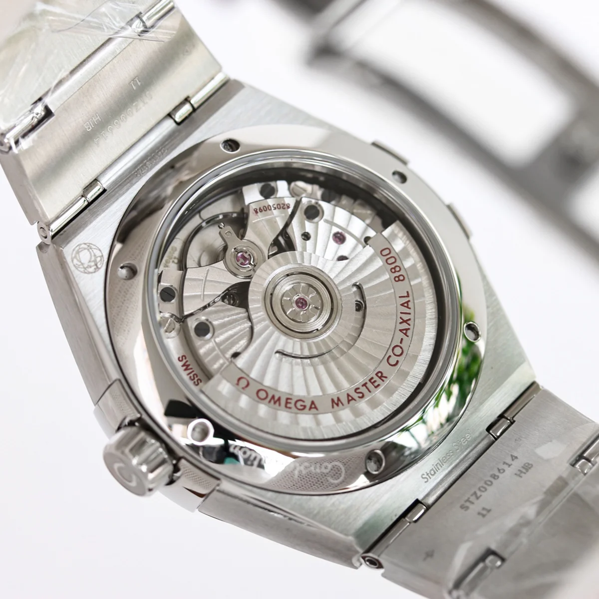 Constellation Co-Axial Chronometer 39mm Silver Dial in Steel