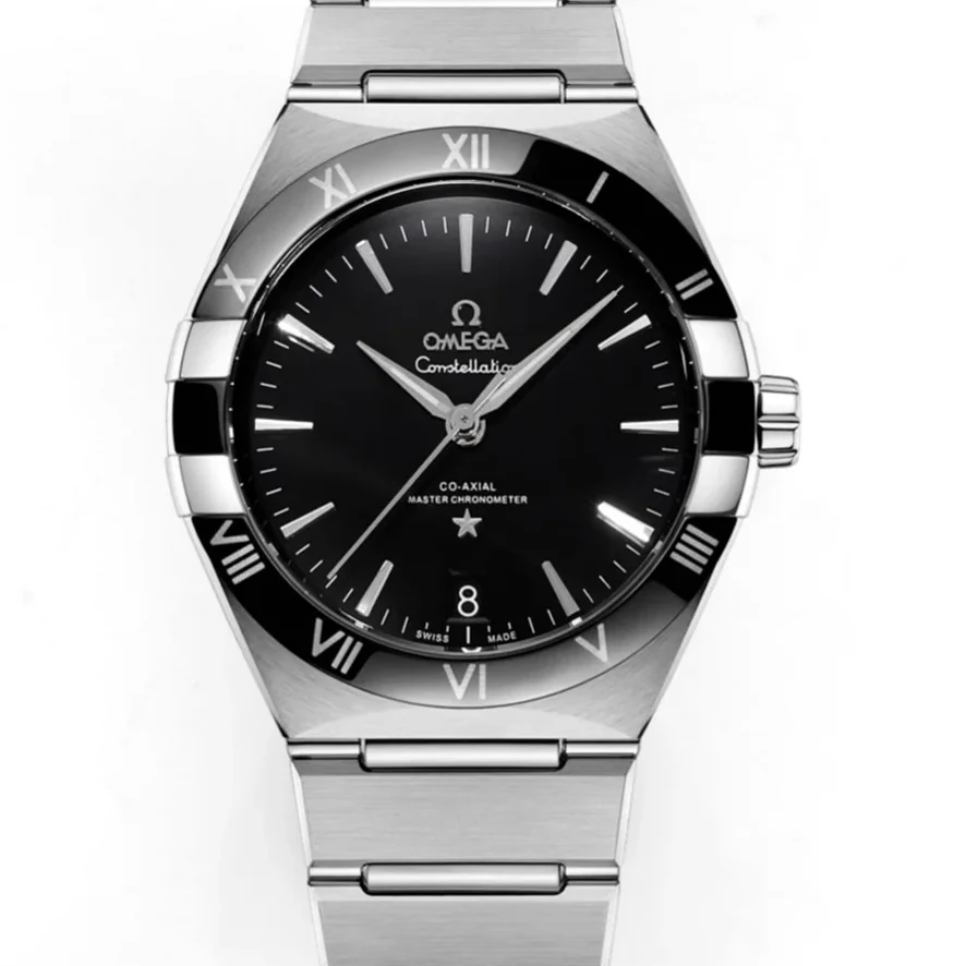 Constellation Co-Axial Master Chronometer 41mm Black Dial on Bracelet