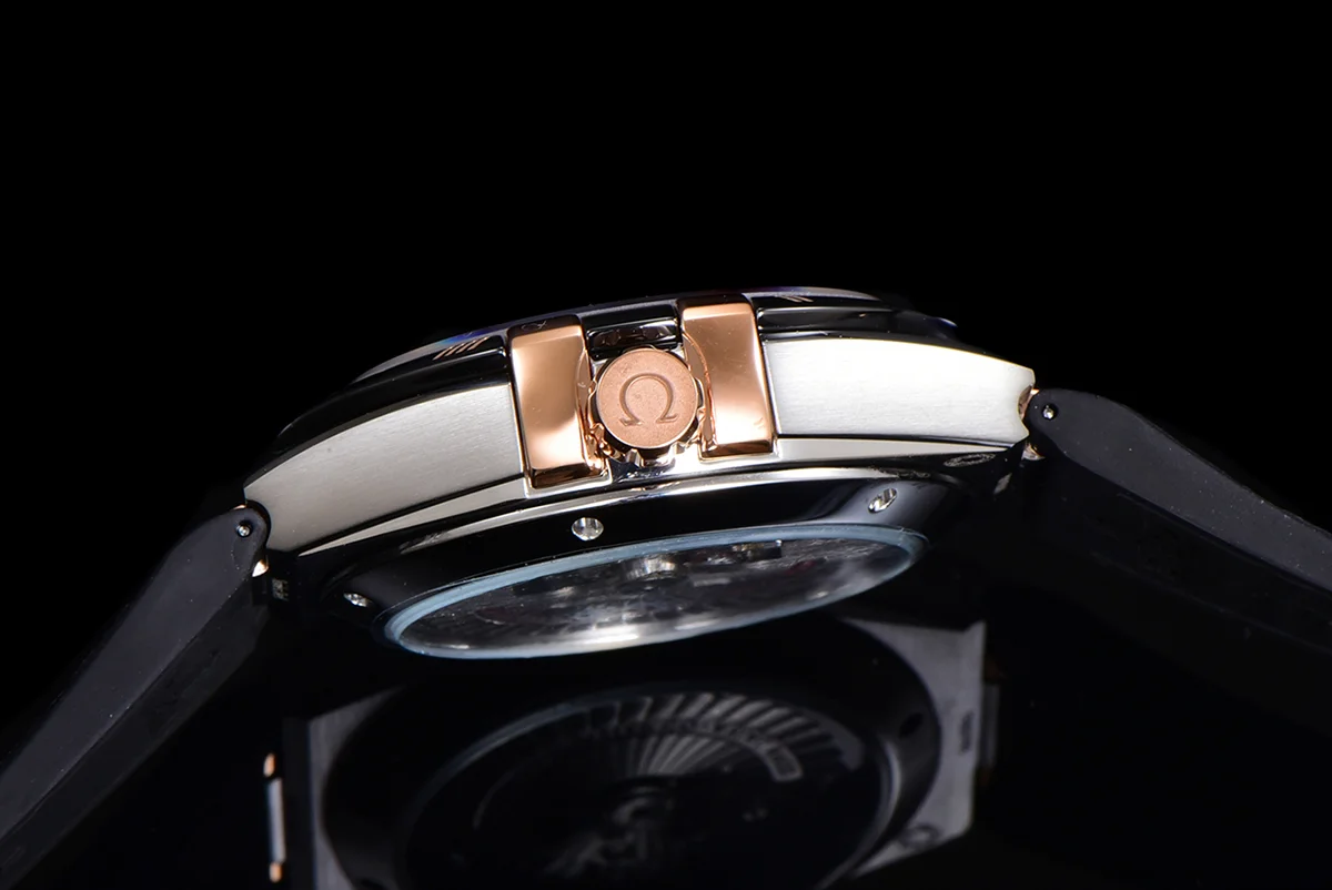 Constellation Co-Axial Master Chronometer 41mm White Dial in Steel/Rose Gold