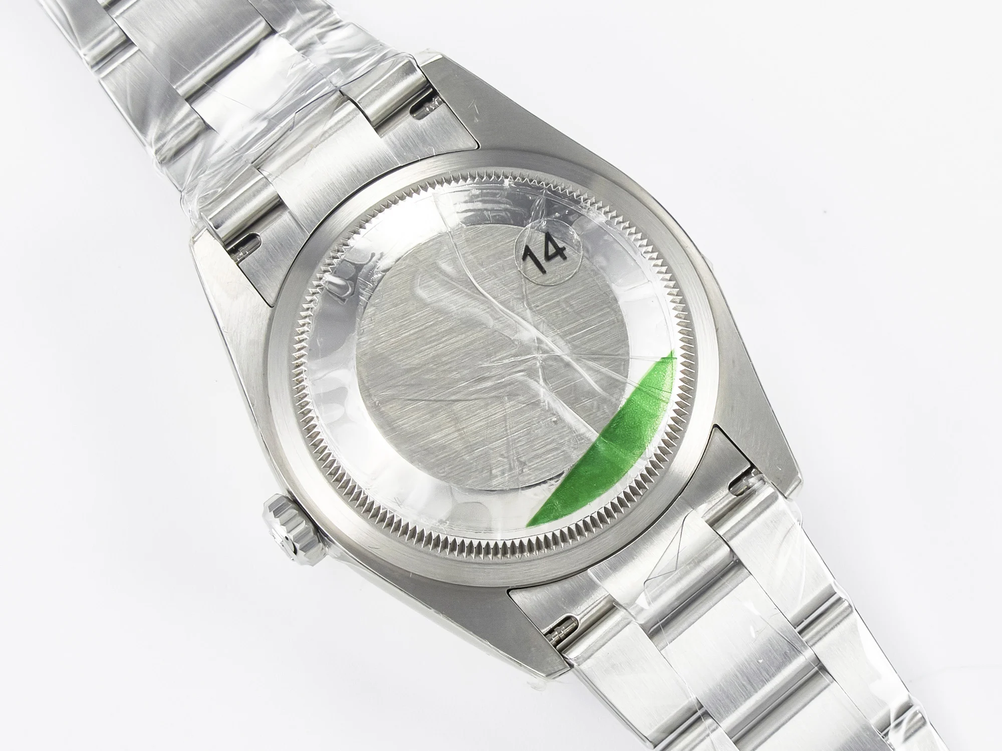 DateJust 36 SS 116234 VSF 1:1 Best Edition 904L Steel Gray Green Roman Dial on oyster Bracelet VS3235