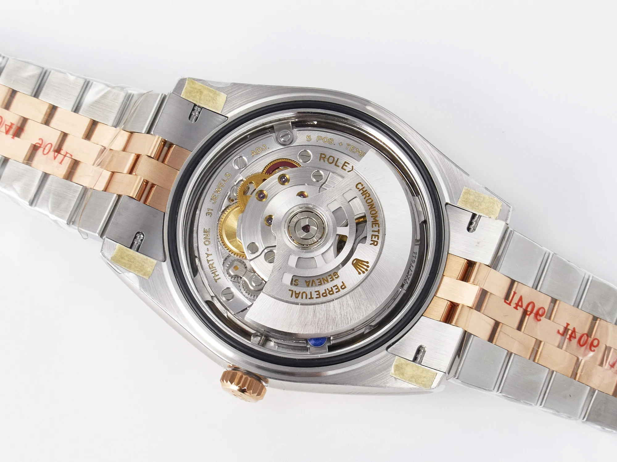 DateJust 41 126331 ARF 1:1 Best Edition 904L Steel Black Dial on SS/RG Jubilee Bracelet SH3235(Gain Weight)