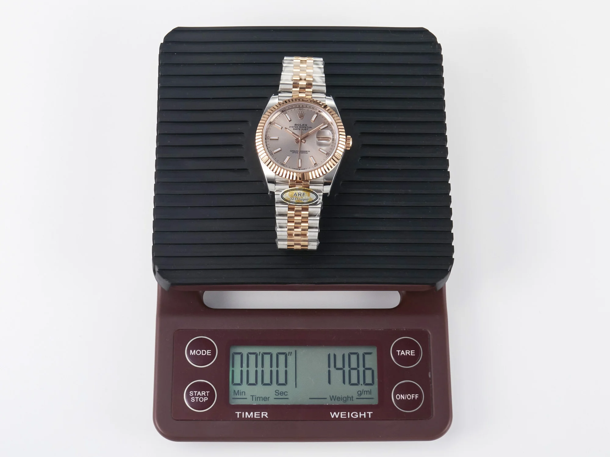 DateJust 41 126331 ARF 1:1 Best Edition 904L Steel RG Dial on SS/RG Jubilee Bracelet SH3235(Gain Weight)