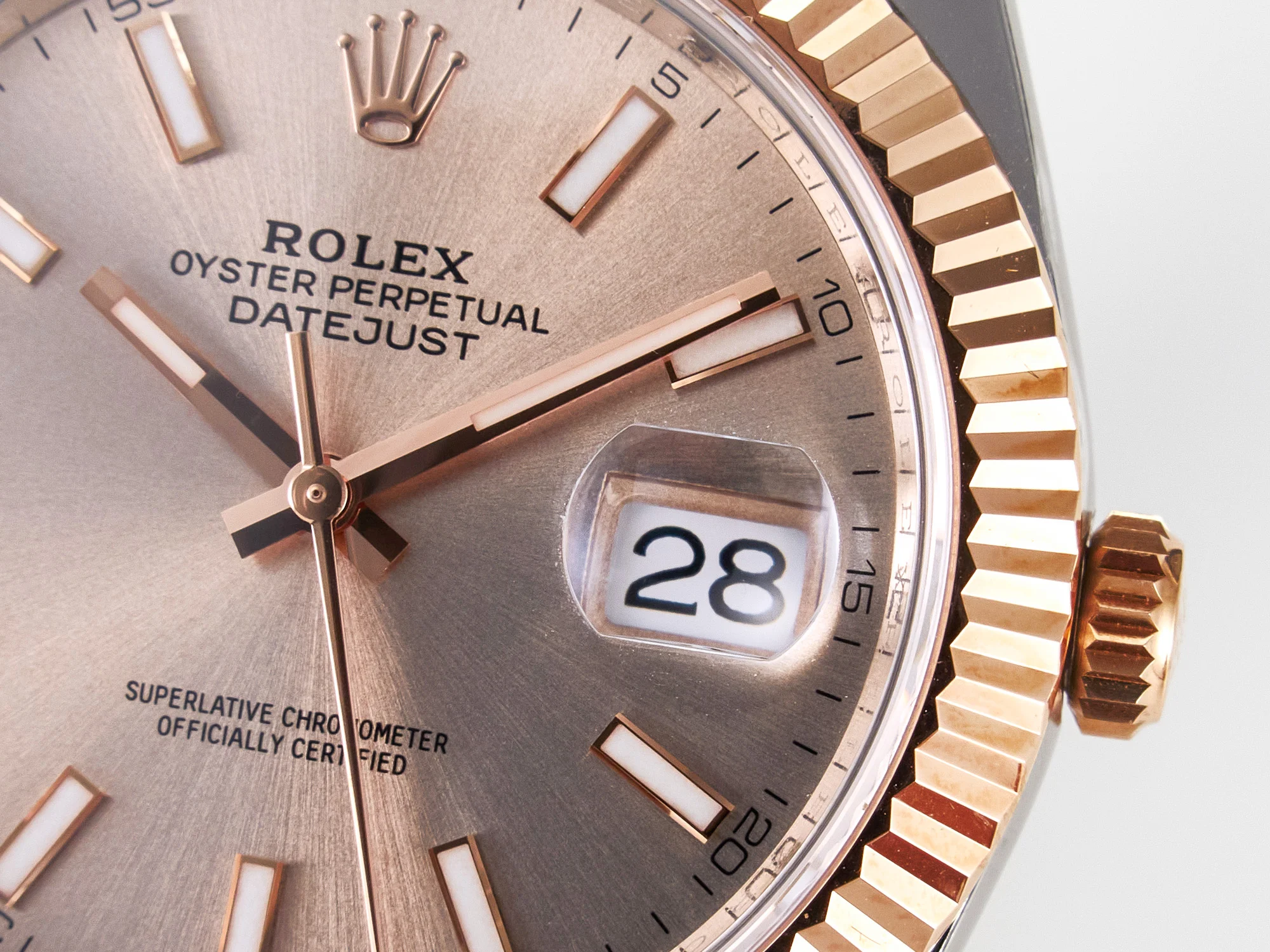 DateJust 41 126331 ARF 1:1 Best Edition 904L Steel RG Dial on SS/RG Oyster Bracelet SH3235(Gain Weight)