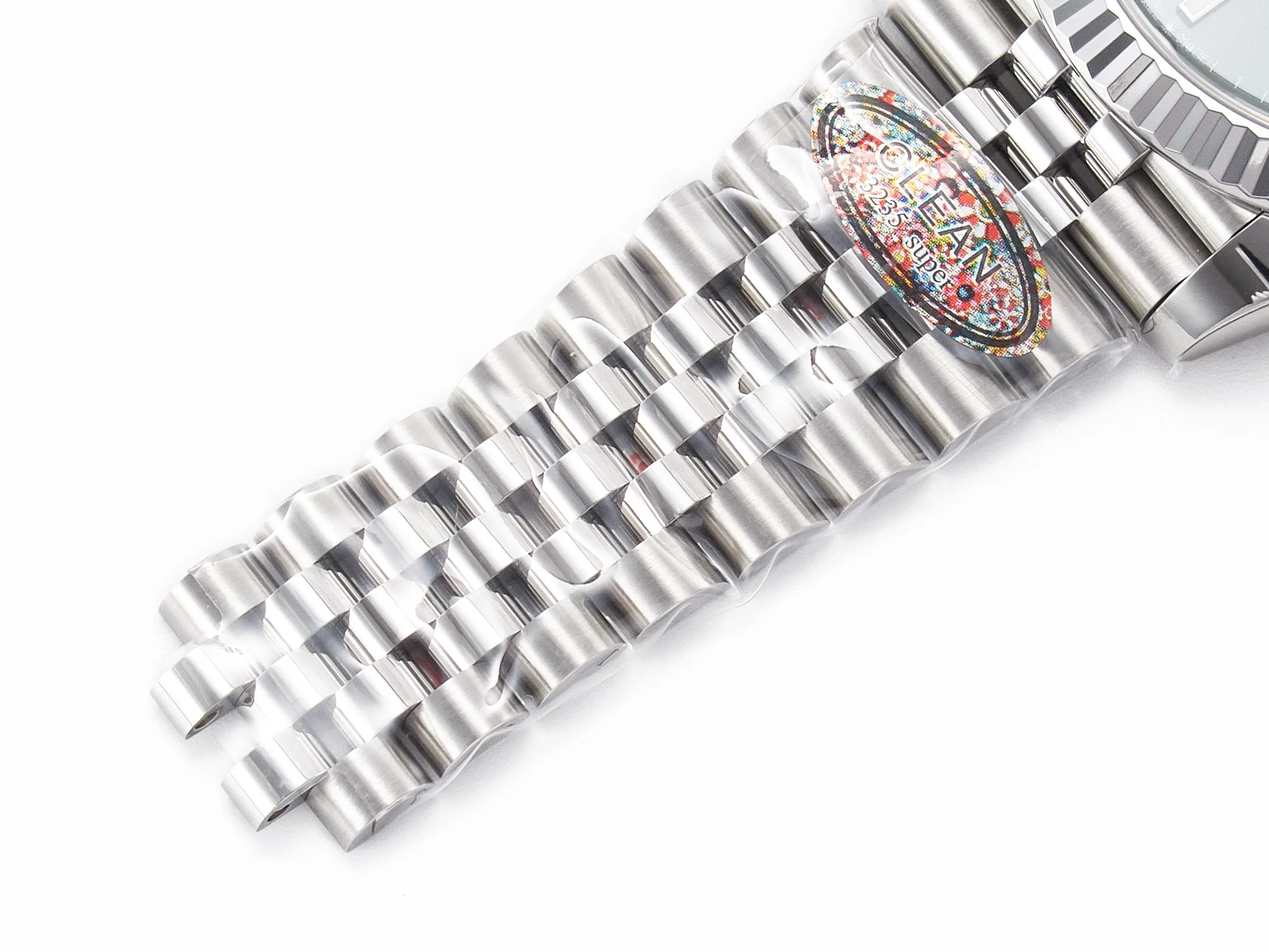 DateJust 41 126334 904L SS Clean Best Edition Gray Rhodium Dial on Jubilee Bracelet S3235