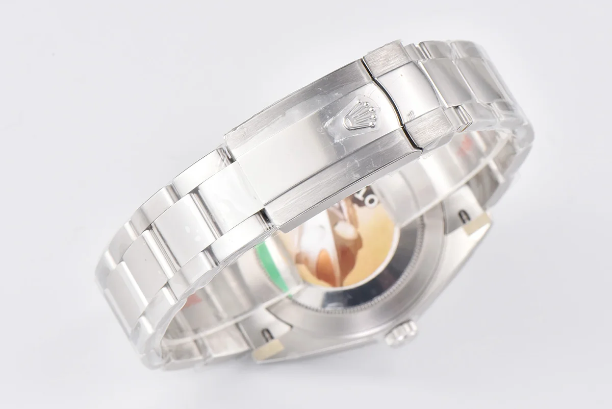 Datejust 41 126334 Azzurro Blue Dial Roman Markers on Oyster Bracelet