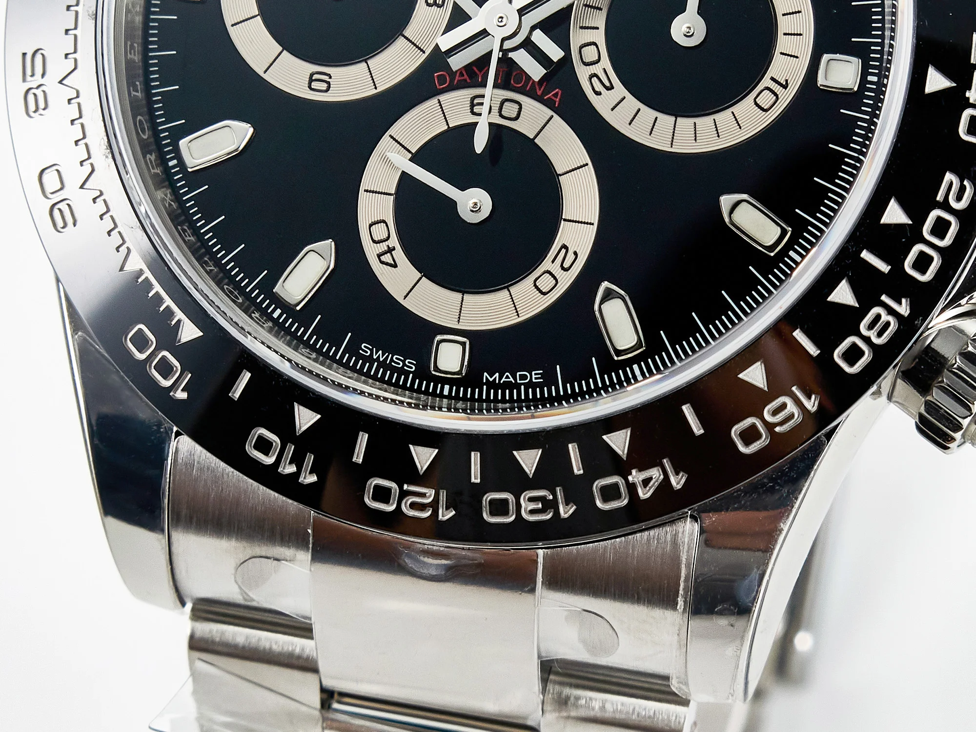 Daytona 116500 VSF 1:1 Best Edition 904L Steel Black Dial on SS Bracelet DD4130