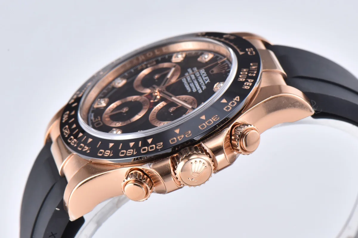 Daytona 116515LN Black Dial in Everose Gold