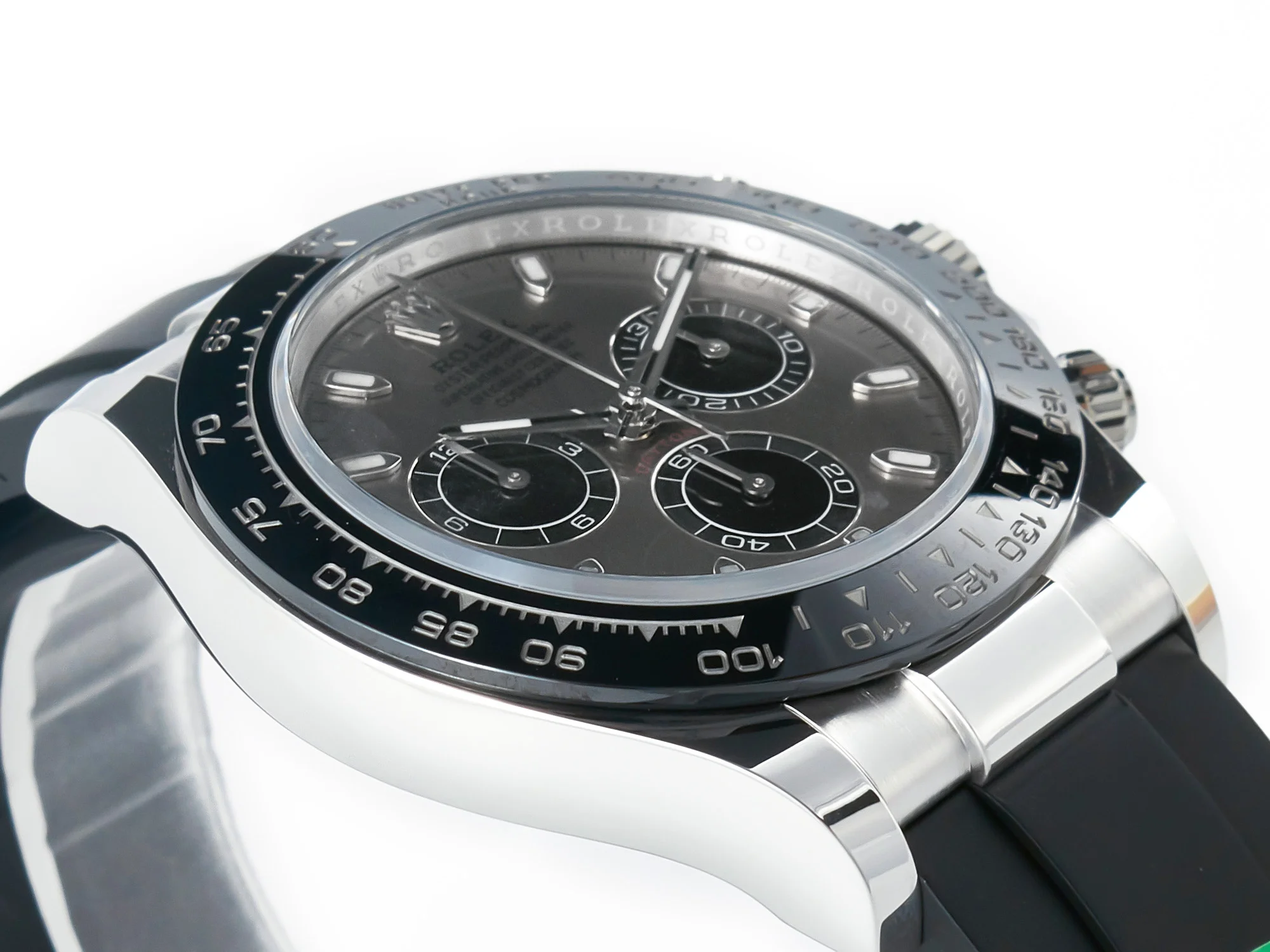Daytona 116519 APS 1:1 Best Edition 904L SS Case Grey Dial on Oysterflex Strap SH4130 (Gain Weight)