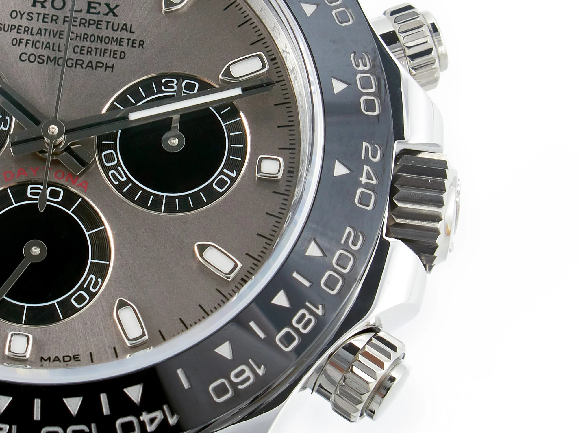 Daytona 116519 APS 1:1 Best Edition 904L SS Case Grey Dial on Oysterflex Strap SH4130 (Gain Weight)