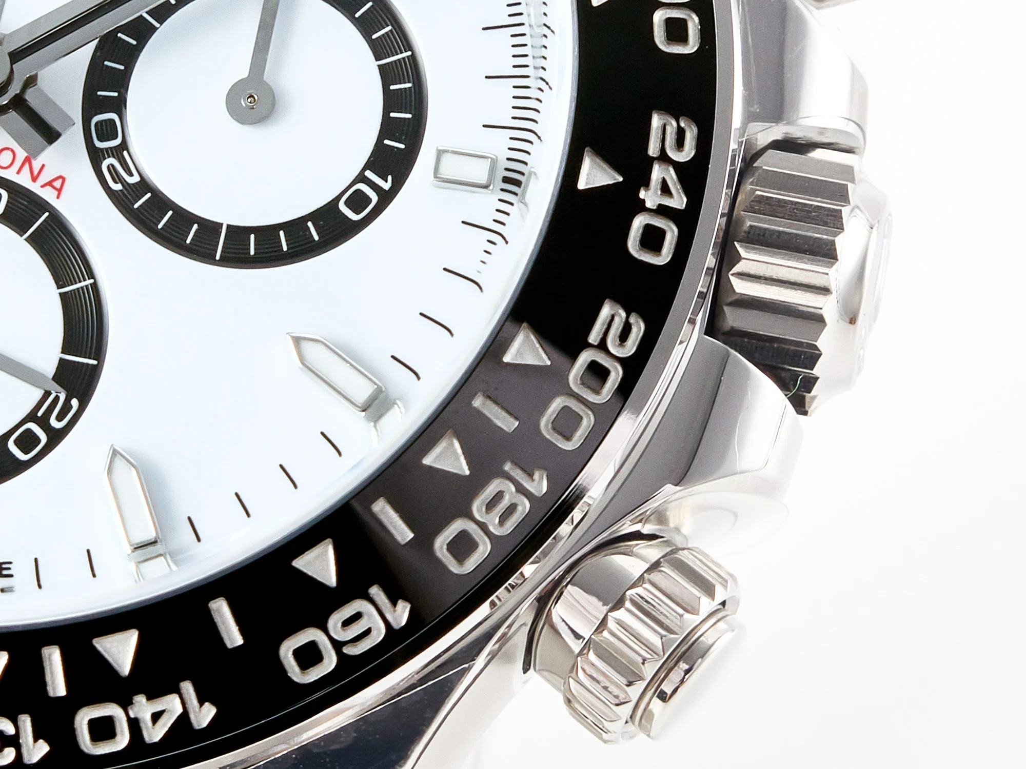 Daytona 126500 Panda Clean 1:1 Best Edition 904L SS Case and Bracelet White Dial SH4131