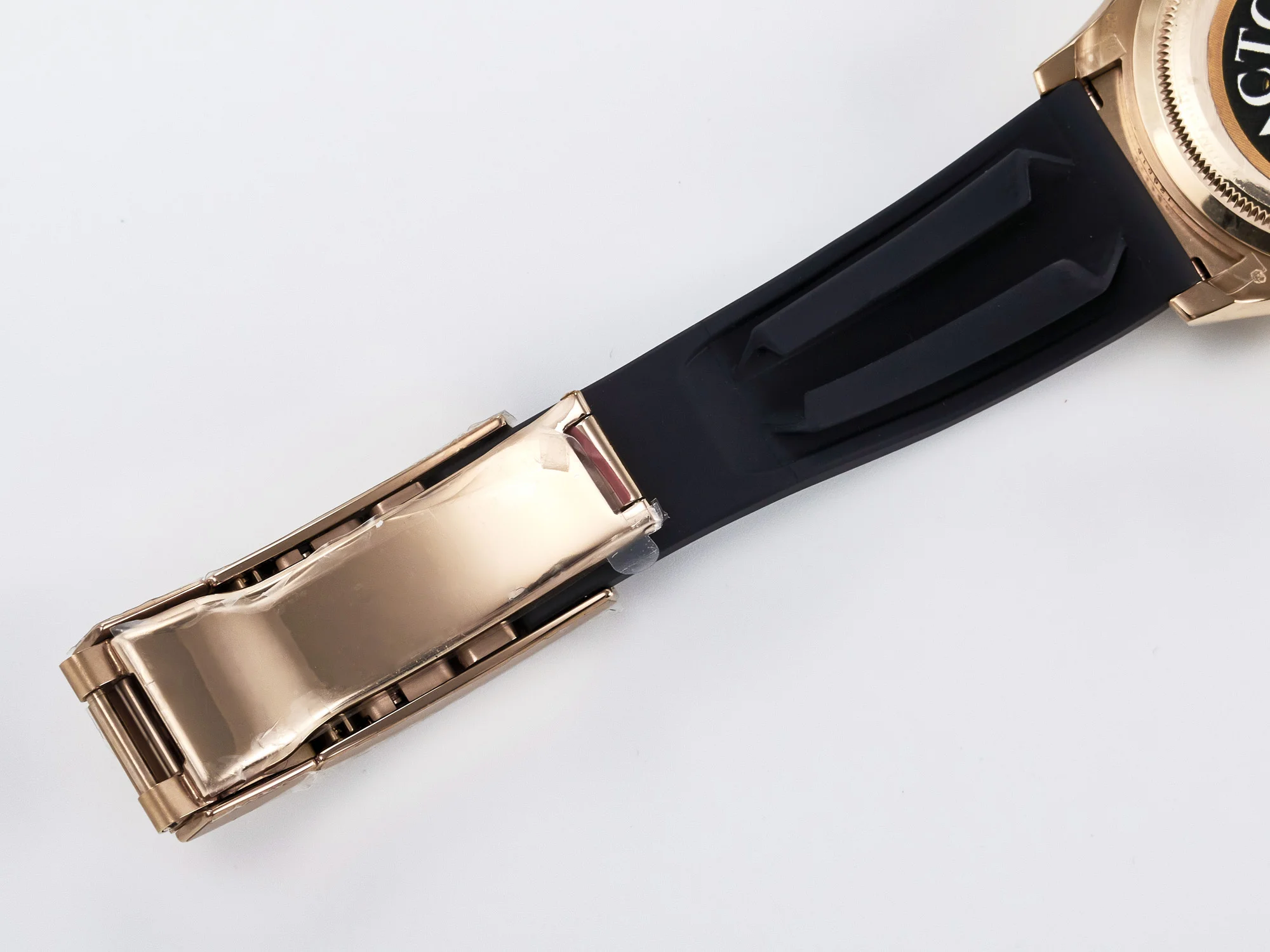 Daytona 126515 QF 1:1 Best Edition Black/RG Diamonds Dial on Oysterflex Strap SH4131 V6(Gain Weight)