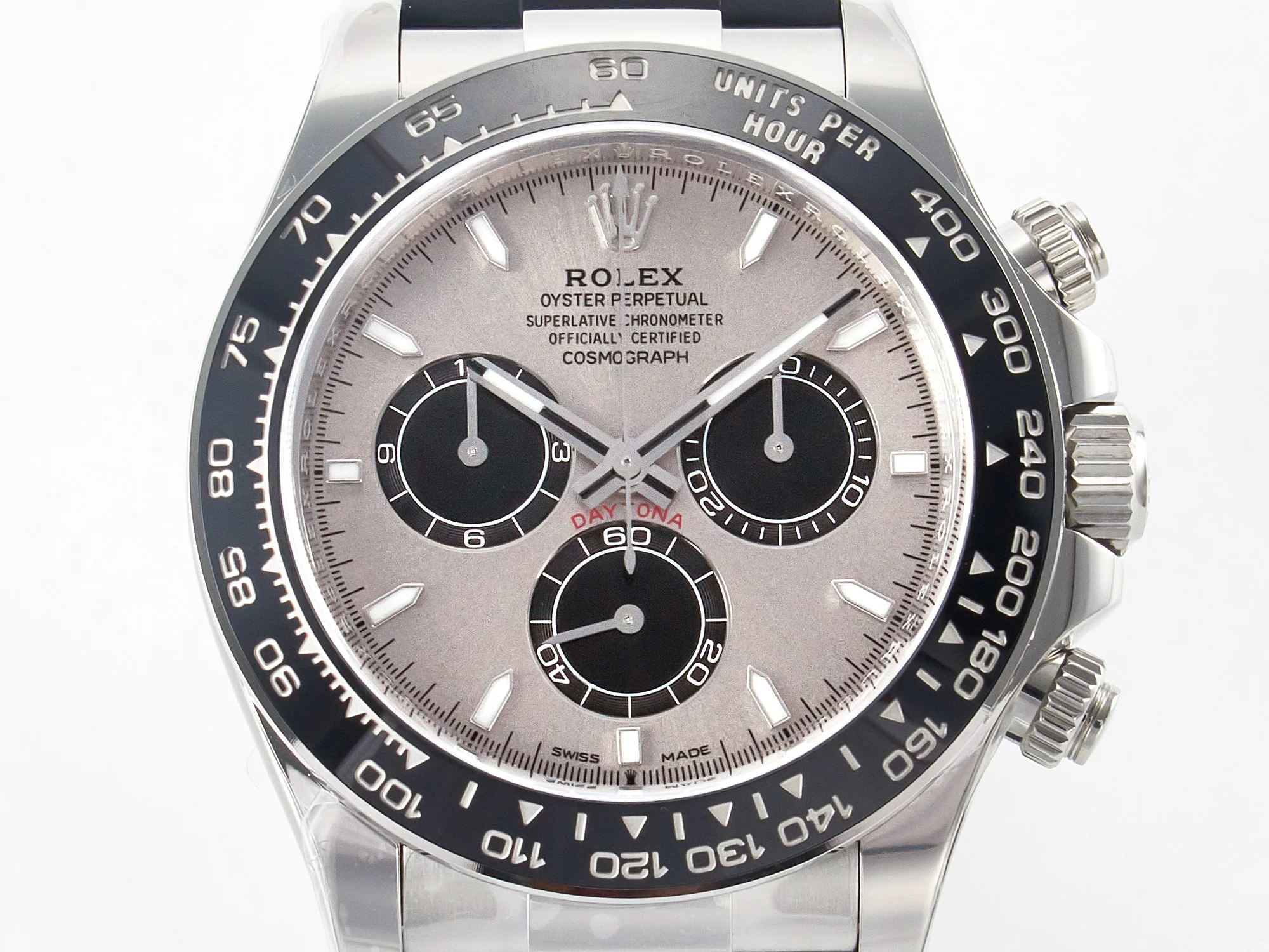 Daytona 126519 Clean 1:1 Best Edition Grey Dial on Oysterflex Rubber Strap SH4131